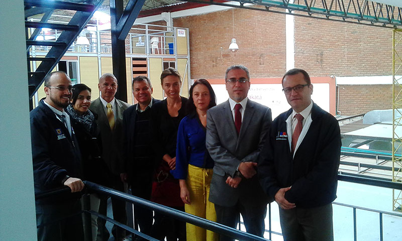 Embajadores de visita en Martires